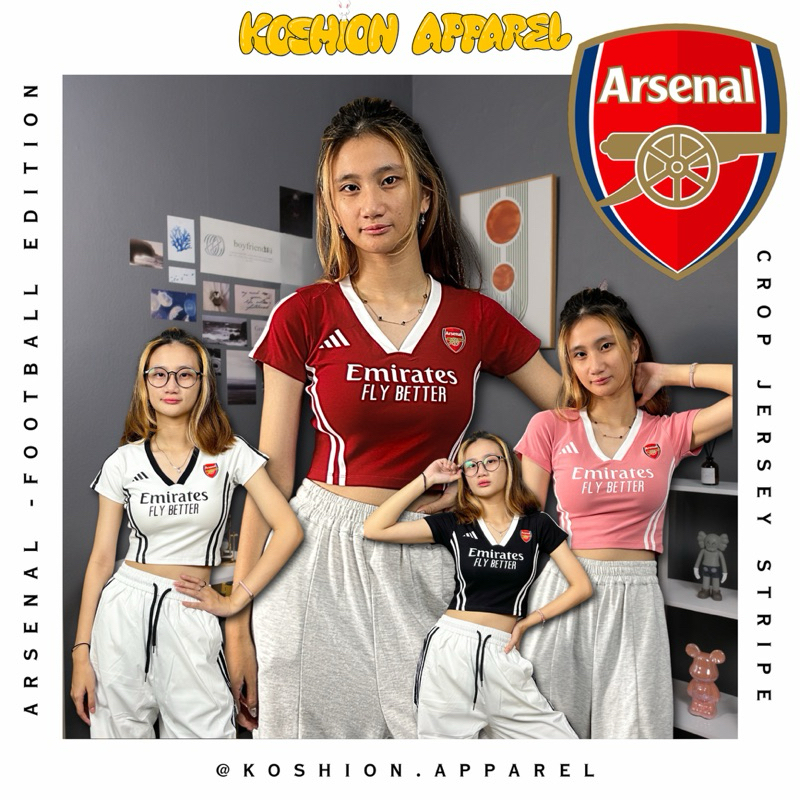 Jual jersey arsenal perempuan Harga Terbaik Termurah November
