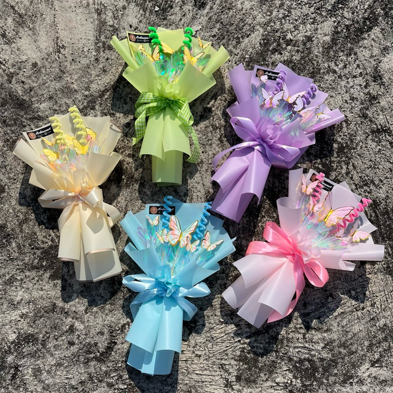 Jual BUKET KUPU KUPU / BUKET WISUDA / BUCKET WISUDA / GRADUATION ...