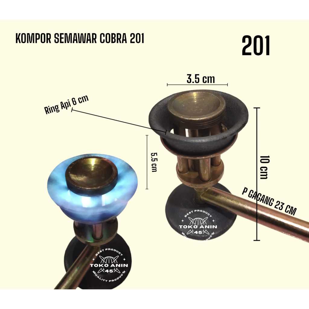 Jual cobra kompor semawar gas original/kompor semawar gas cobra api ...