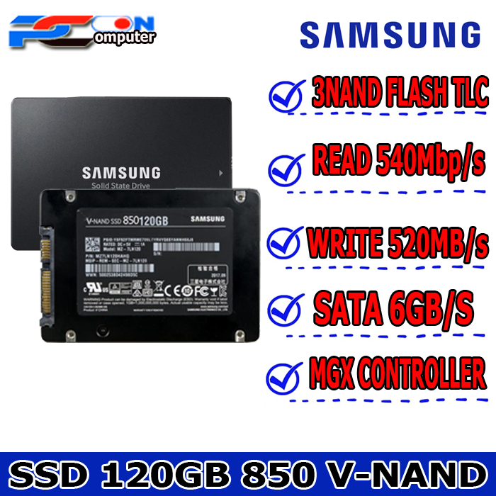 Jual SSD 120GB SATA SAMSUNG EVO 750/840/850 | Shopee Indonesia