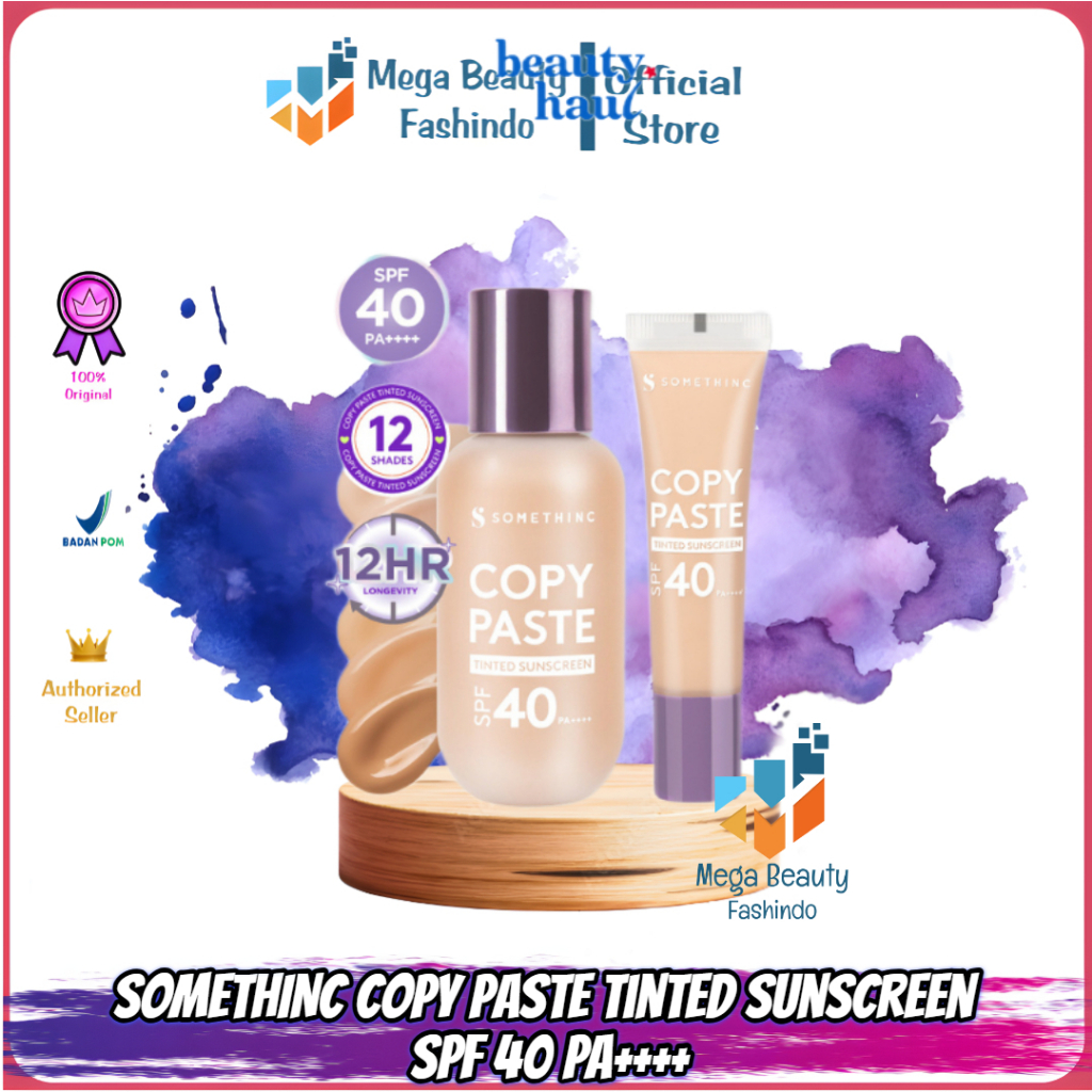 Jual SOMETHINC Copy Paste Tinted Sunscreen SPF 40 PA++++ - Skin Tint ...