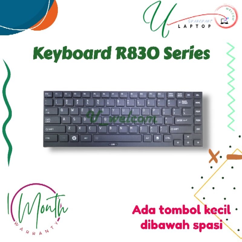 Jual Keyboard Laptop Toshiba Portege R700 R705 R830 R835 R930 R935 U840 ...