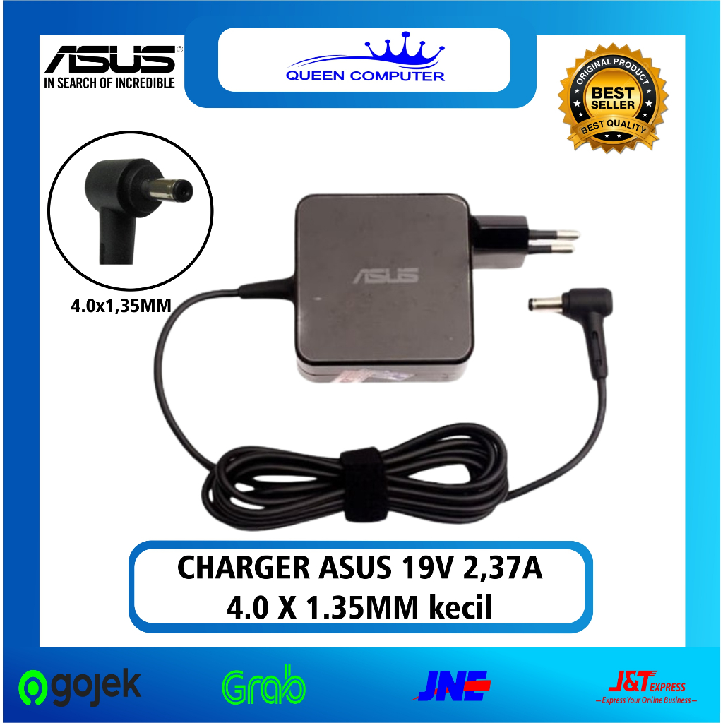 Cargador Asus 19v 2.37a 45w 4.00*1.35mm Adp-45wa | Cuotas sin interés