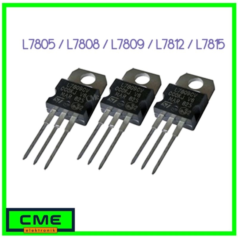 Jual L7805 L7808 L7809 L7812 LDO Voltage Regulator L 7805 L 7808 L 7809 ...