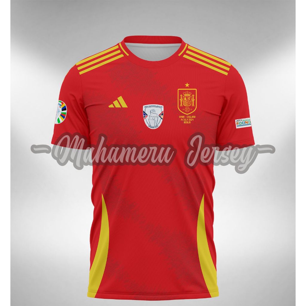 Jual Jersey Spanyol Home FINAL EURO 2024 Spain | Shopee Indonesia