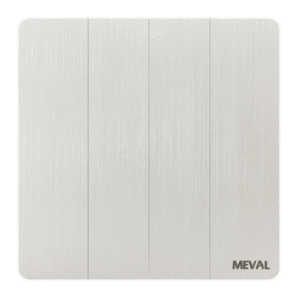 Jual MEVAL Stop Kontak Saklar dan Soket Minimalist Frameless - Pearl ...