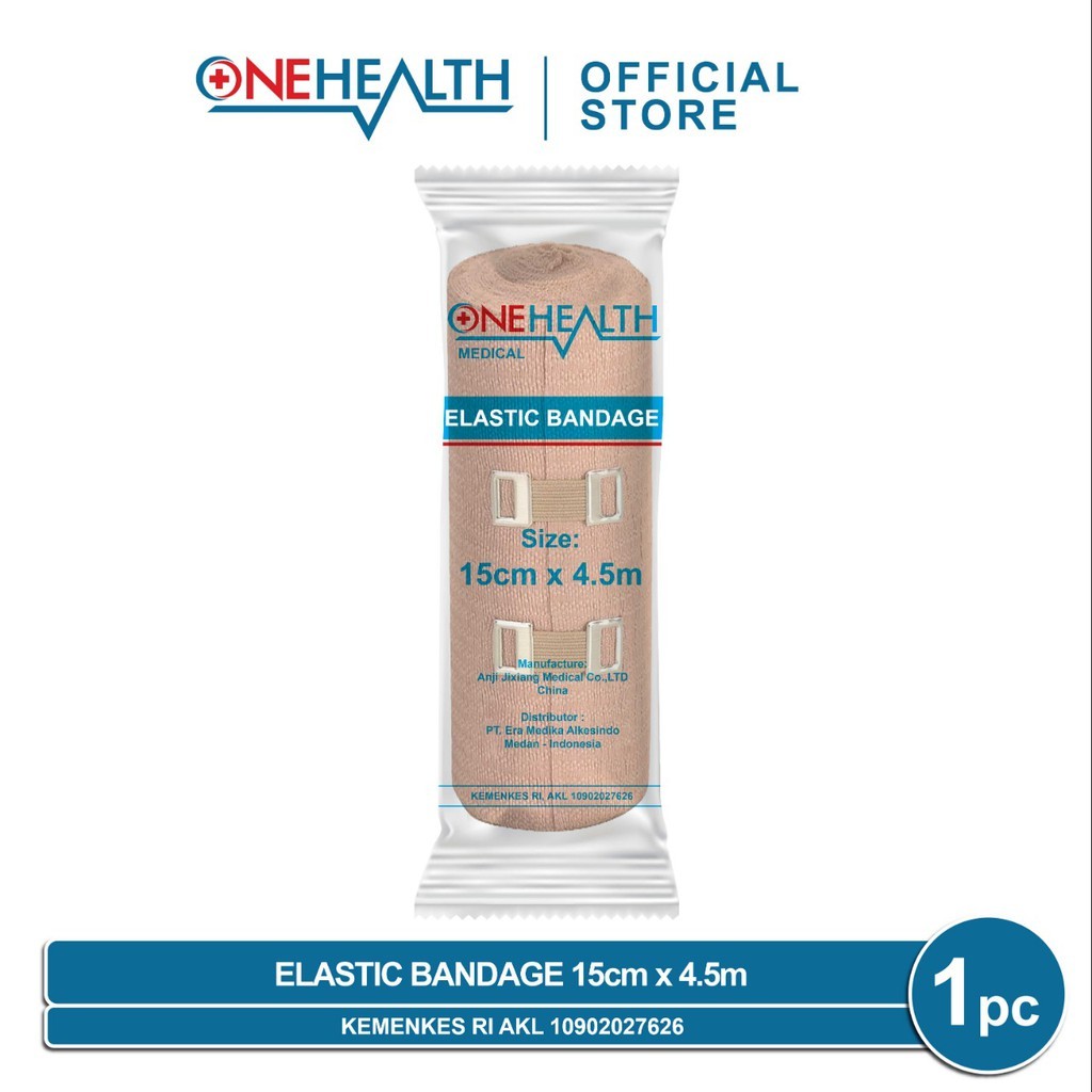 Jual Elastic Bandage Onehealth Perban Medis 15cm X 4.5m | Shopee Indonesia