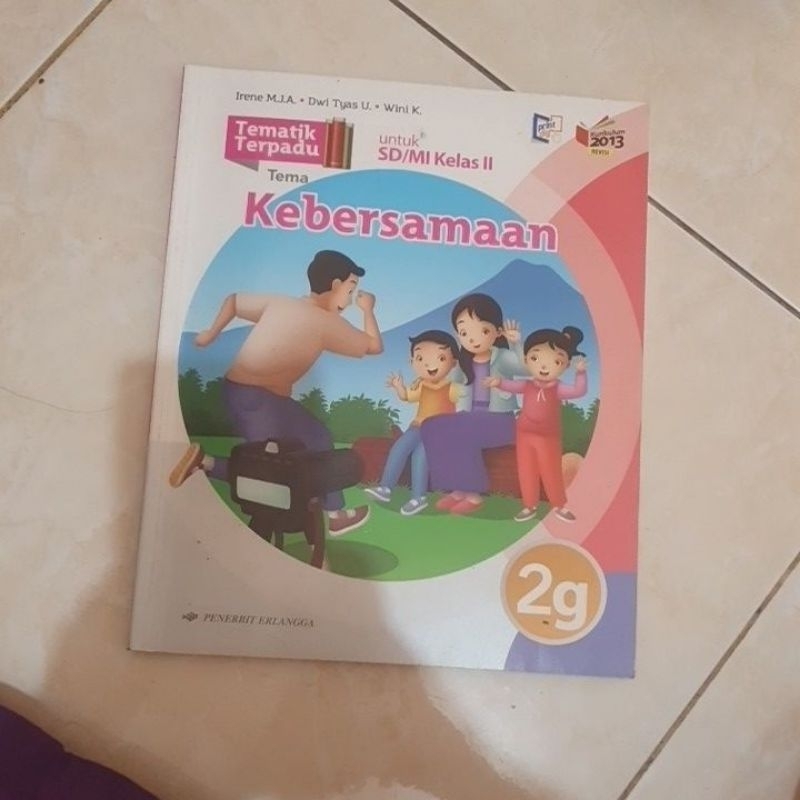 Jual Buku Tematik Teradu untuk SD Kelas 2 tema 2 G | Shopee Indonesia