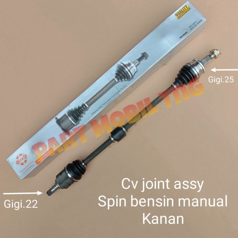 Jual Drive Shaft CV Joint Assy As Roda Depan Chevrolet Spin Bensin M/T ...