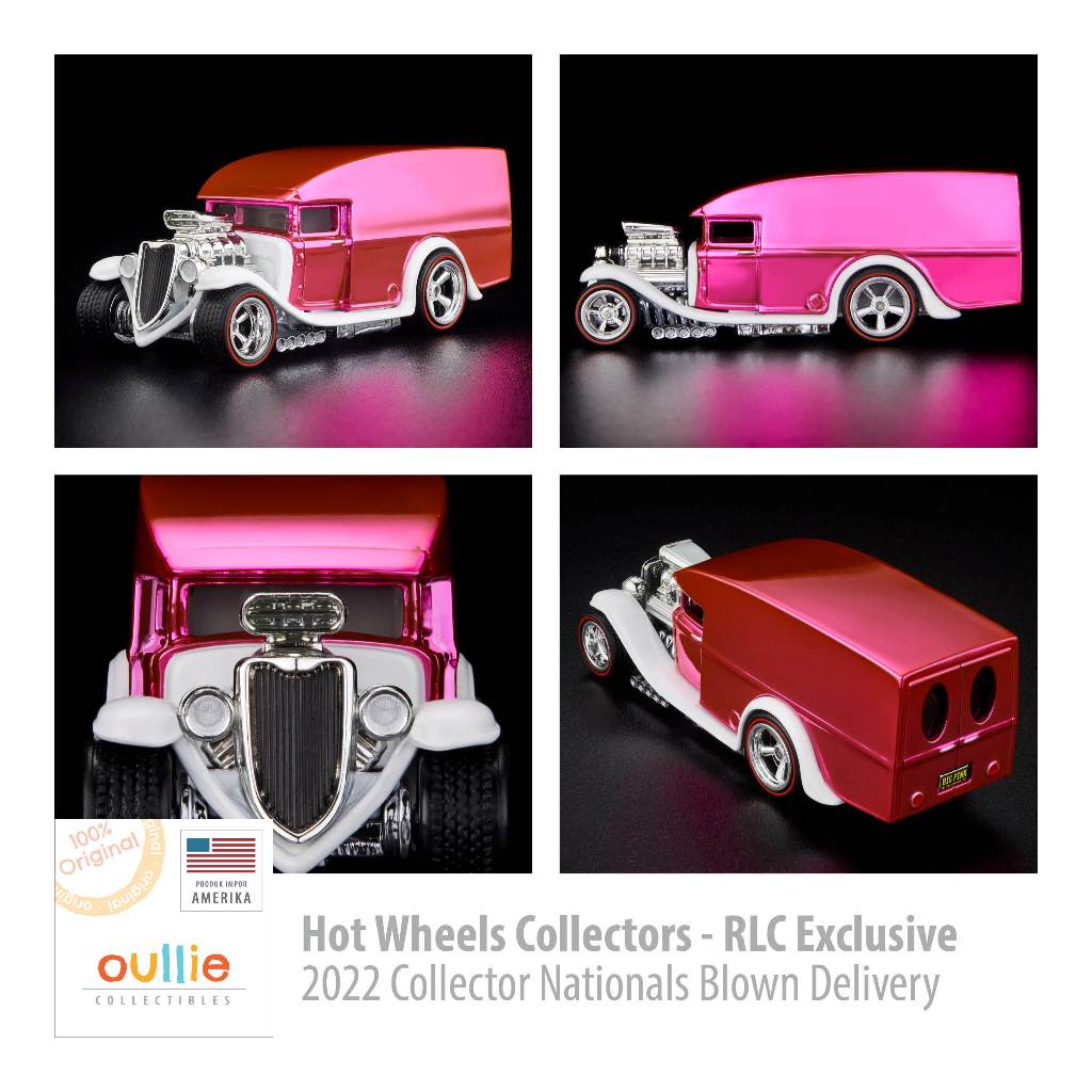 Hot Wheels Collectors RLC on sale EXCLUSIVE 2022 COLLECTOR NATIONALS BLOWN DELIVERY