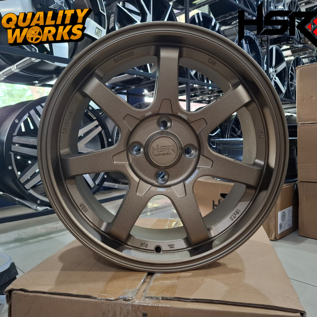 Jual Velg Racing R16 Inch Pelek Mobil Hsr Boroko Tjh ring 16 Lebar 7 ...