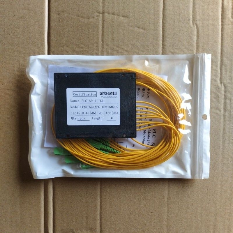 Jual PLC SPLITTER MODULAR 1:8 SC/APC | Shopee Indonesia