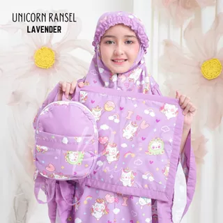 PUSAT MUKENA INDONESIA - MUKENA ANAK UNICORN TAS RANSEL