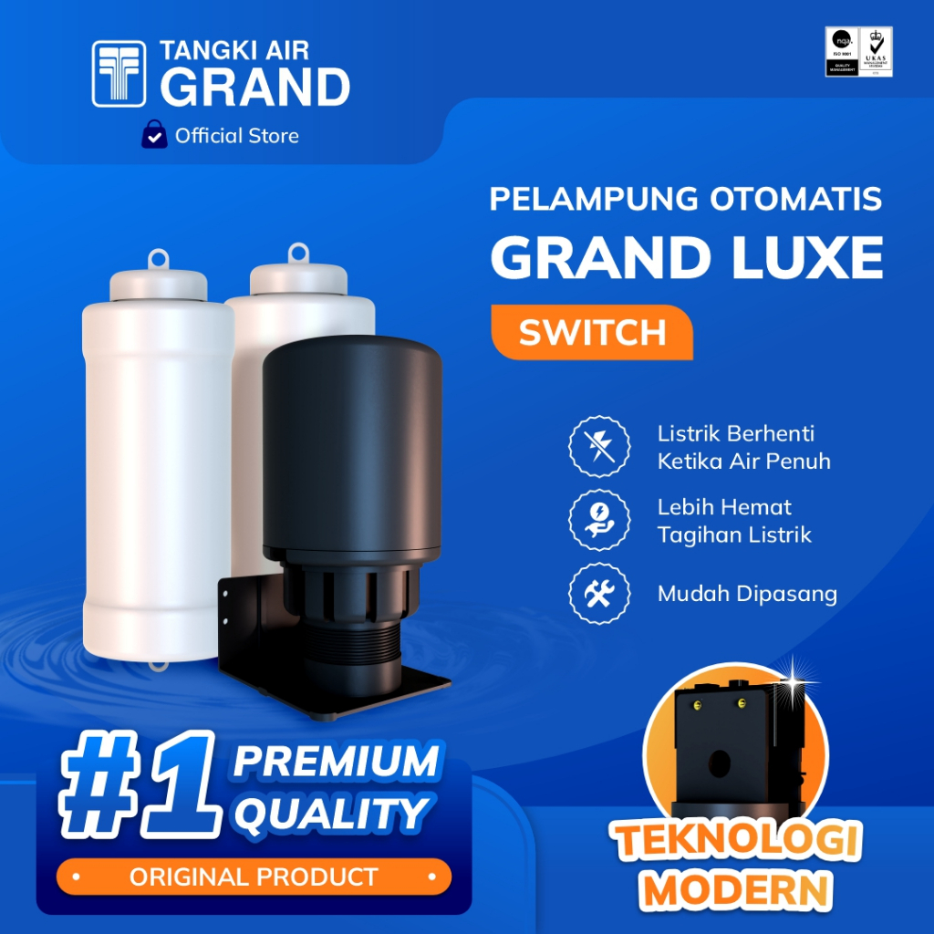 Jual Pelampung Otomatis Grand Luxe Switch Pelampung Otomatis Tandon ...