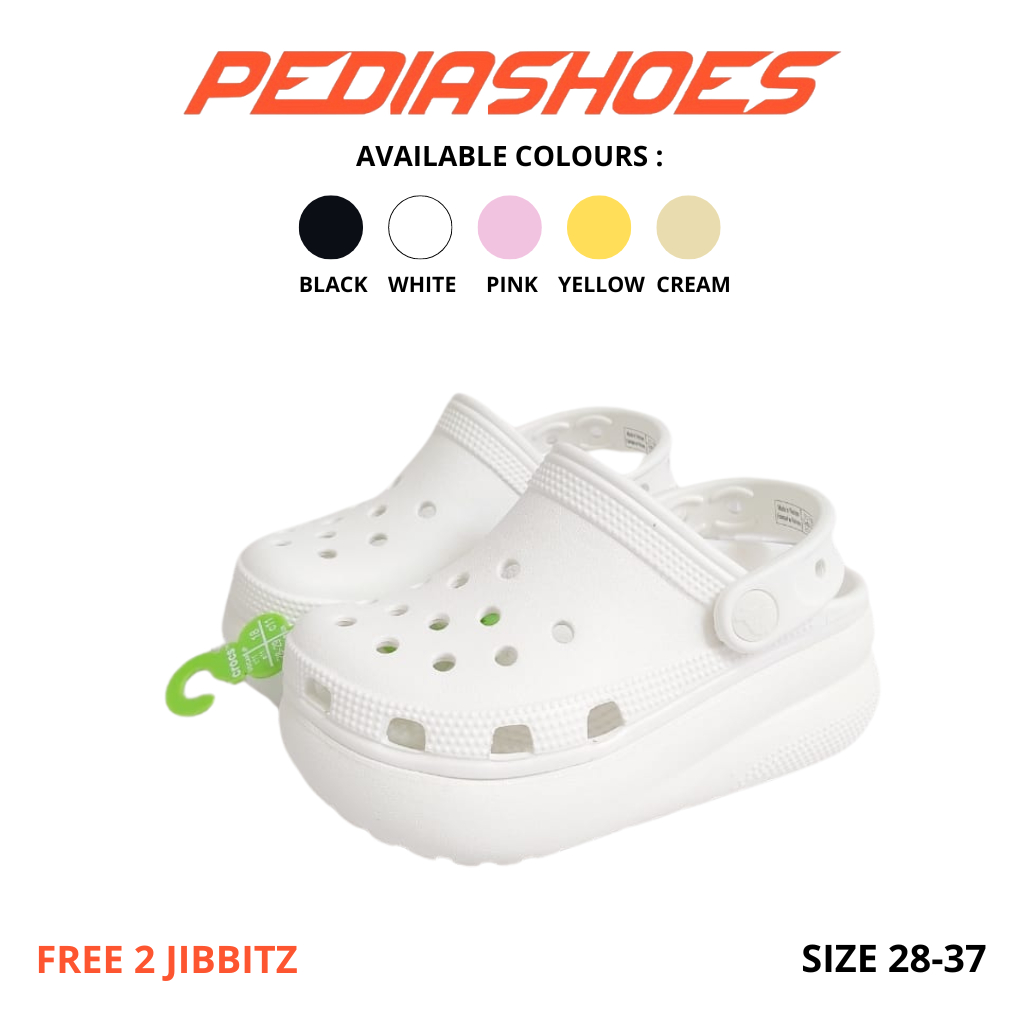 CROCS CLASSIC CRUSH CLOG KIDS/SANDAL CRUSH ANAK/SANDAL CROCS ANAK  TINGGI/CRUSH CLOG KIDS