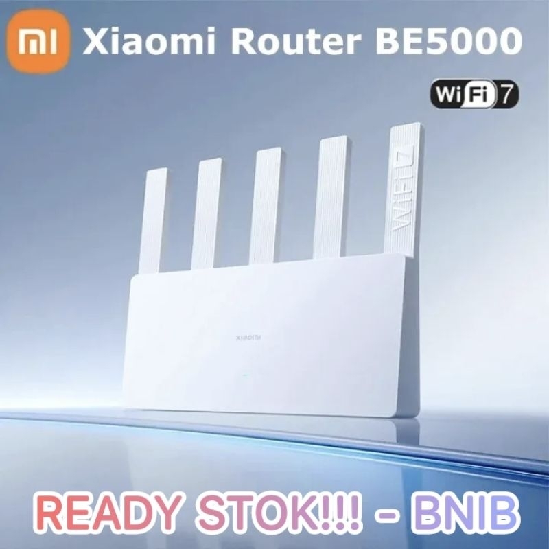 Jual Xiaomi Router BE5000 WiFi 7 RAM-512MB DUAL-WAN 2.5G Mesh Xrange2.0 ...