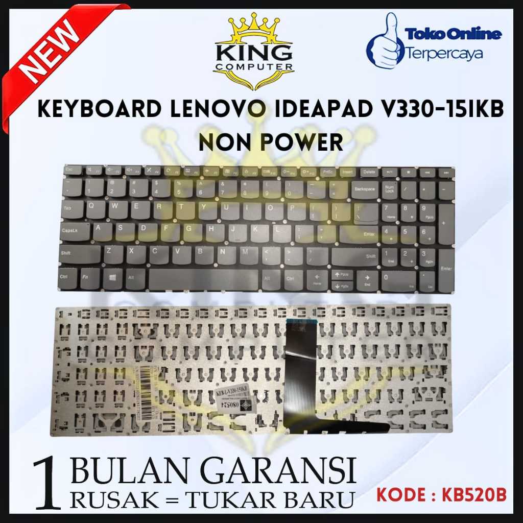 Lenovo Ideapad V330-15IKB V330-15ISK V130-15IGM V130-15IKB Keyboard HB