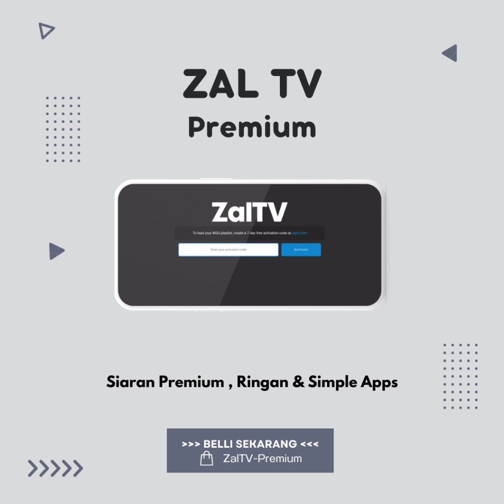 Jual KODE X47K ZalTV Premium Kode Lisensi Original Kode Aktivasi