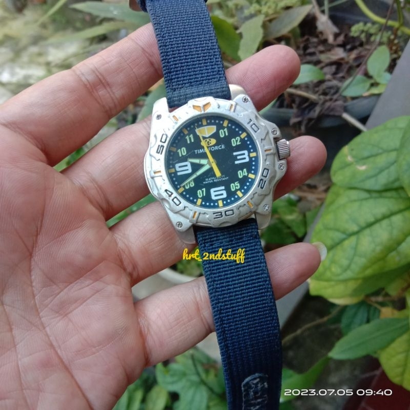 Jual JAM TIME FORCE ANALOG SECOND ORIGINAL NORMAL | Shopee Indonesia