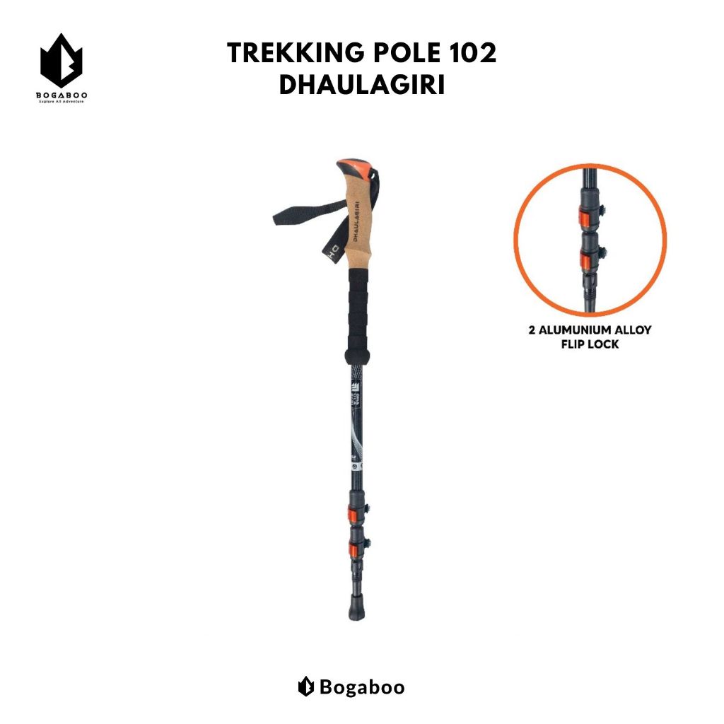 Jual Trekking pole Dhaulagiri Lipat 102 Tongkat Pendaki
