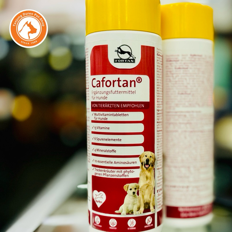 Jual Cafortan Multivitamin for cats and dogs 300gr | Shopee Indonesia