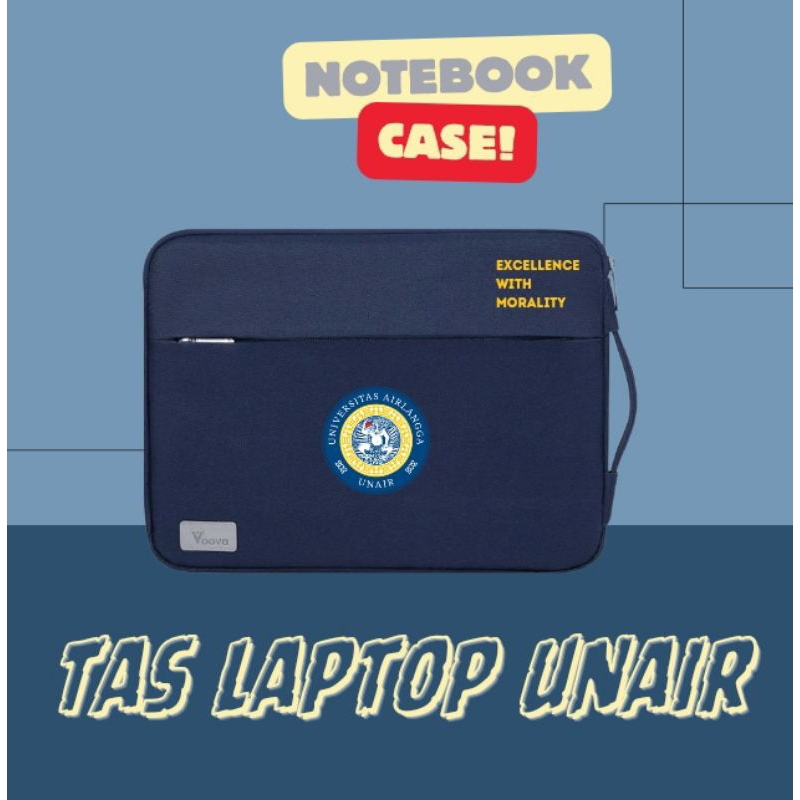 Jual Tas Laptop Unair Jinjing Navy Premium 14 inch Universitas ...