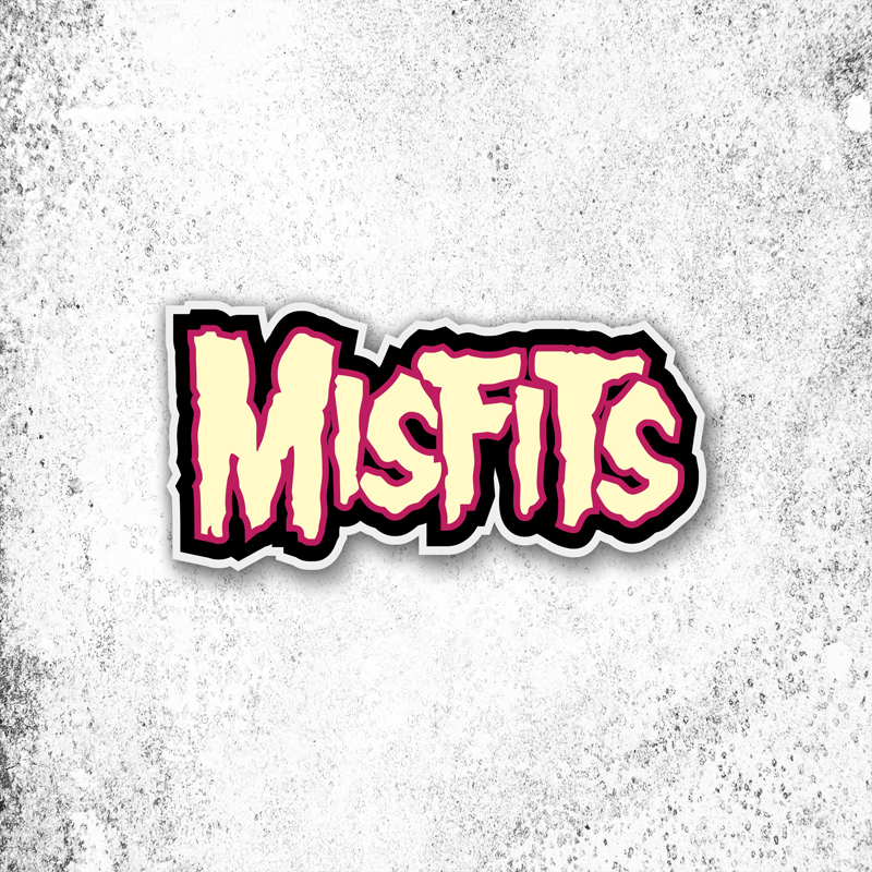 Jual Sticker Band MISFITS - Font | Shopee Indonesia