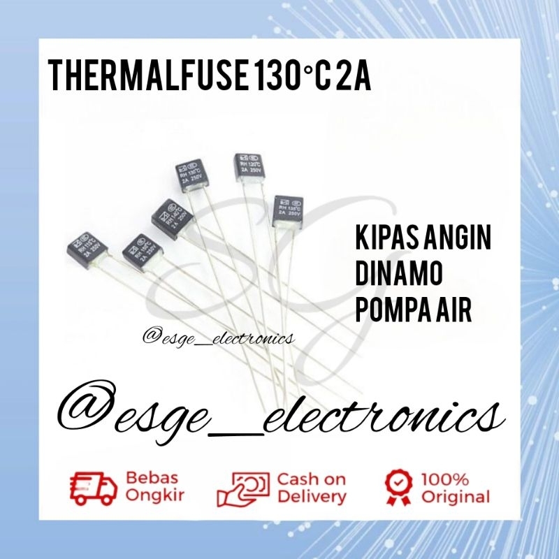 Jual THERMOFUSE FUSE SEKRING KIPAS ANGIN MIYAKO A 130 135 THERMAL FUSE ...