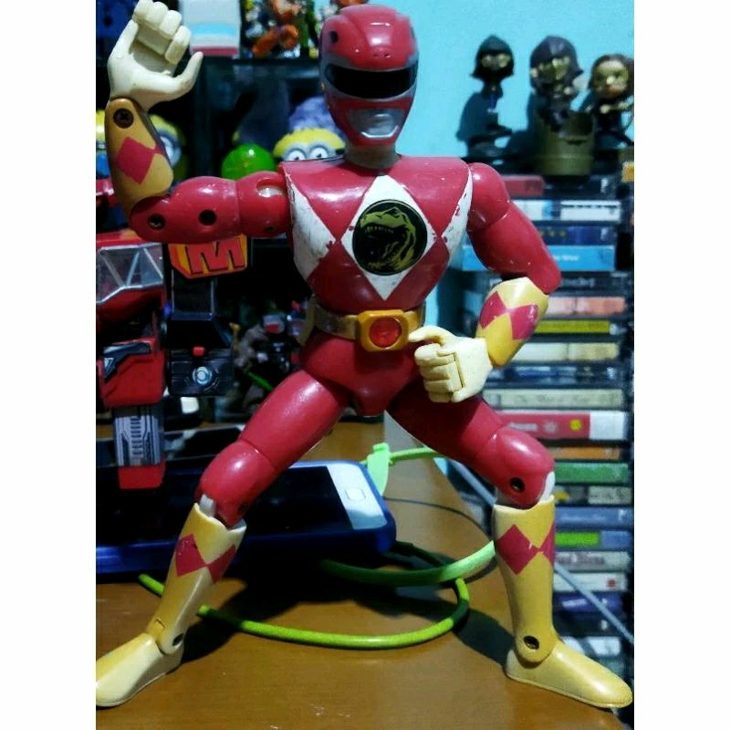 Jual Red Ranger Mighty Morphin Powers Rangers MMPR Saban Bandai 1993 ...