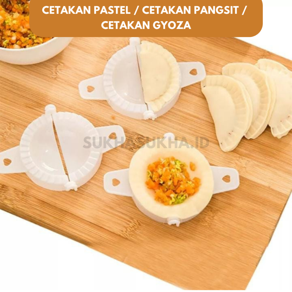 Jual Pastel Mold Set Cetakan Pastel Cetakan Gyoza Dumpling Pangsit Set