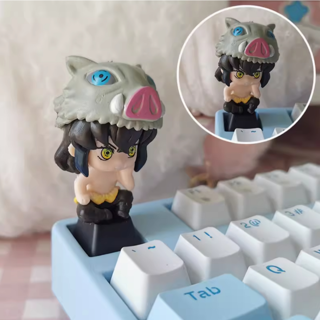 Jual Demon Slayer Keycaps Mechanical Keyboard ; Keycaps keyboard ...