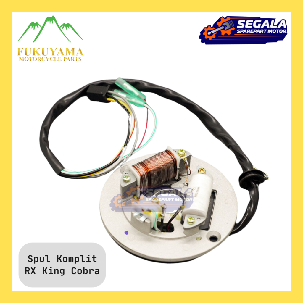 Jual Spull Komplit Stator Assy Fukuyama RX King Cobra 3KA-F5560-10 Spul ...