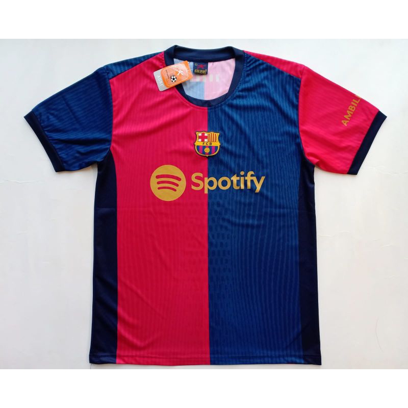 Jual Jersey Bola Barcelona Barca Home New 2024-2025 Auri Sport | Shopee