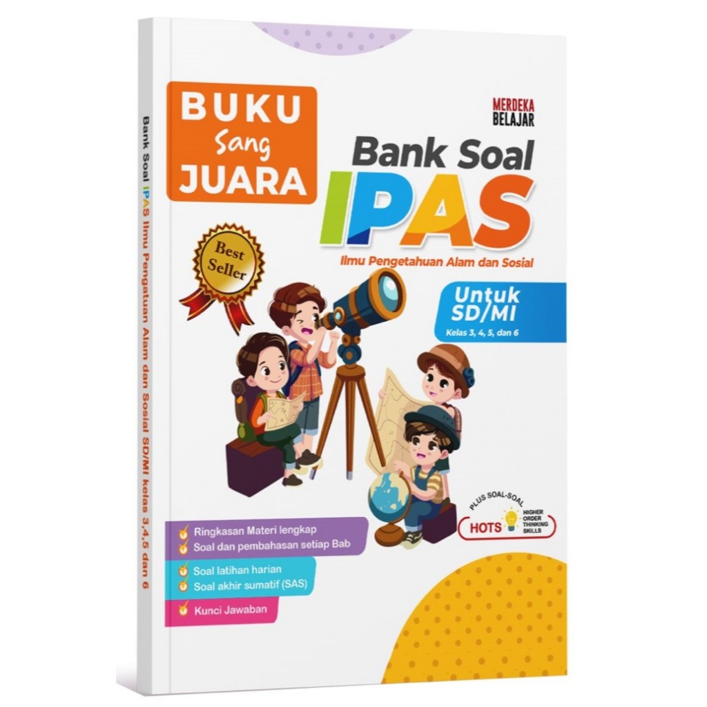 Jual Buku Sang Juara Bank Soal IPAS (Ilmu Pengetahuan Alam dan Sosial ...