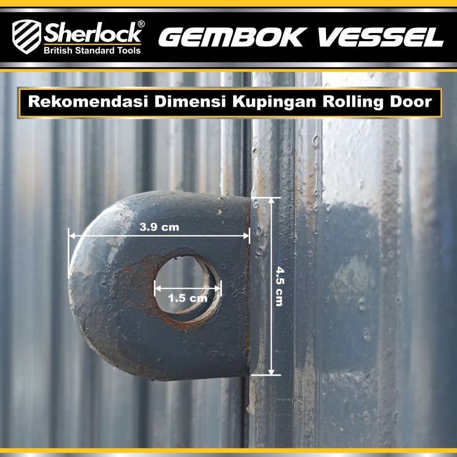 Jual Gembok Tabung Vessel Sherlock untuk Folding Gate | Gembok Tabung ...