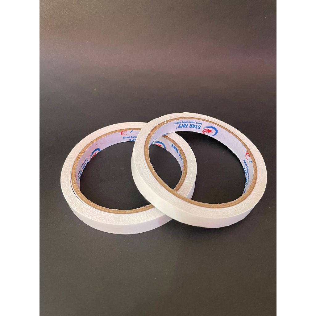 Jual Double Tape Kecil 12 Mm Isolasi Double Tape Murah Shopee Indonesia
