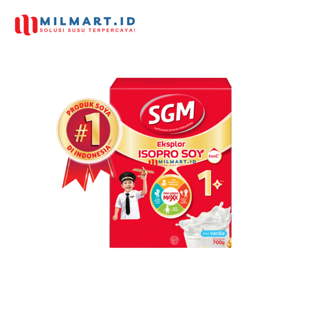 Jual SGM SOYA ANANDA ISOPRO SOY 1+ (1-3 TAHUN) VANILA/MADU 700 G