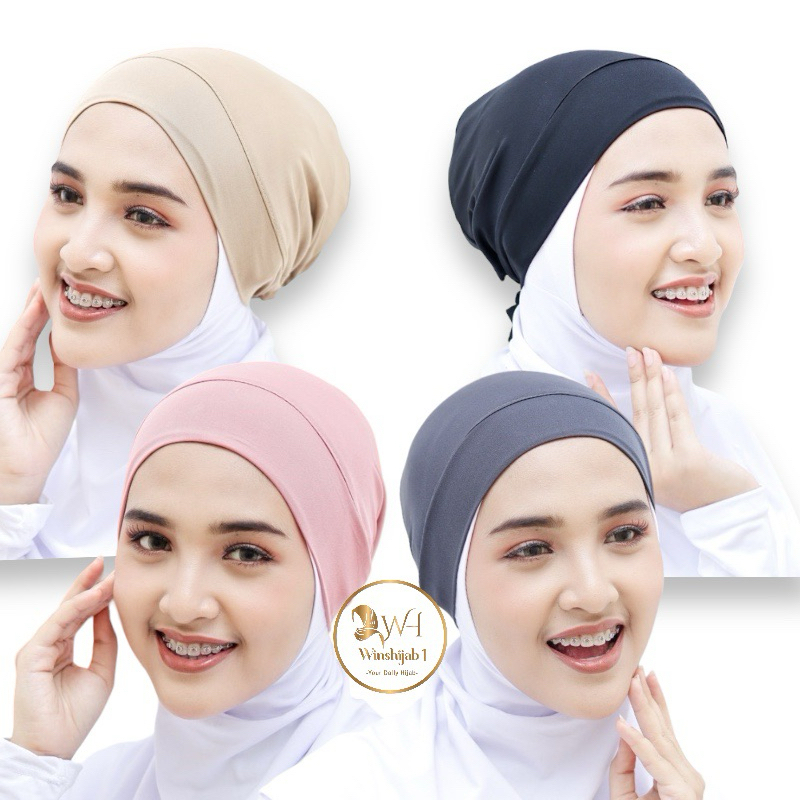 Jual Ciput Arab Tali | Bandana Inner Tali Bahan Kaos | Ciput Tali Basic ...
