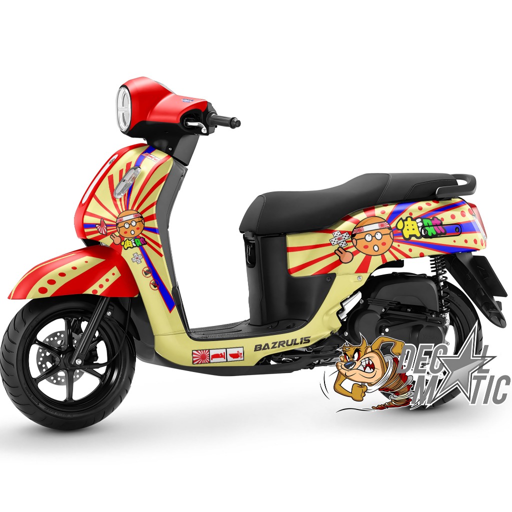 Jual Stiker FAzzio Full Body Decal Motor FAzio Full body Sticker ...