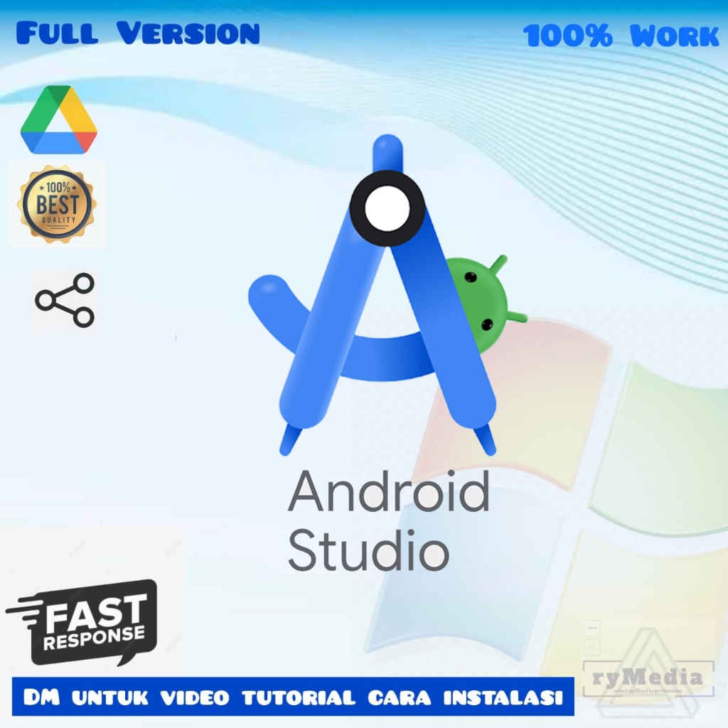 Jual WIN - android studio 2024 edukasi setup instal siap pakai | Shopee ...