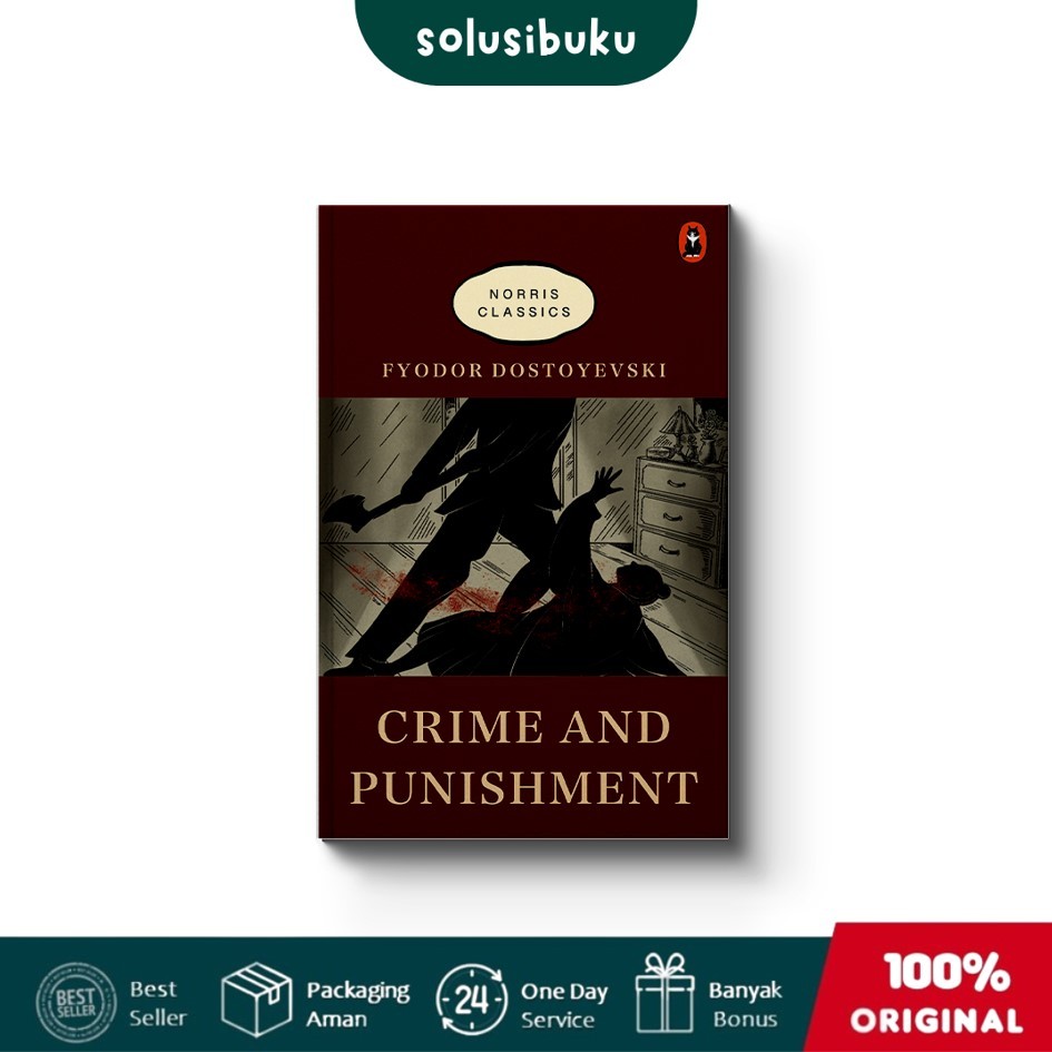 Jual English Version - Buku Crime and Punishment (Norris Book) | Shopee ...