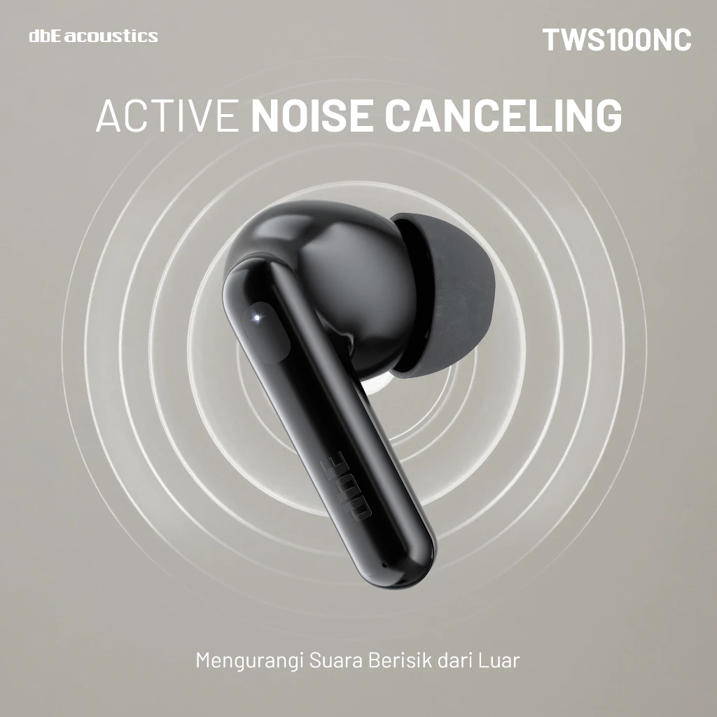 dbE TWS100NC Earphone Bluetooth TWS Gaming ANC
