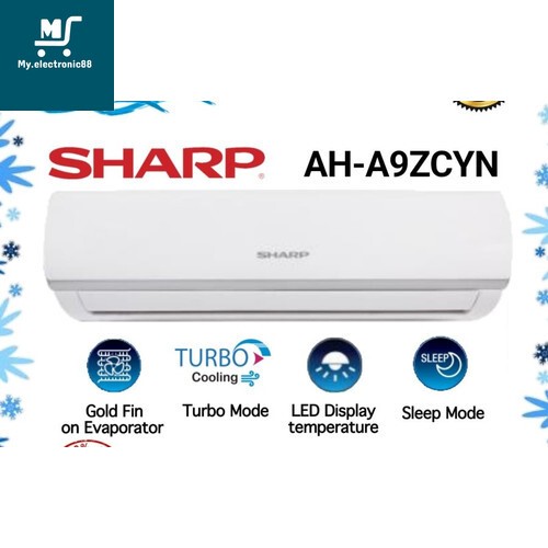 Jual AC SPLIT STANDAR R32 SHARP(AH-A9ZCYN) | Shopee Indonesia