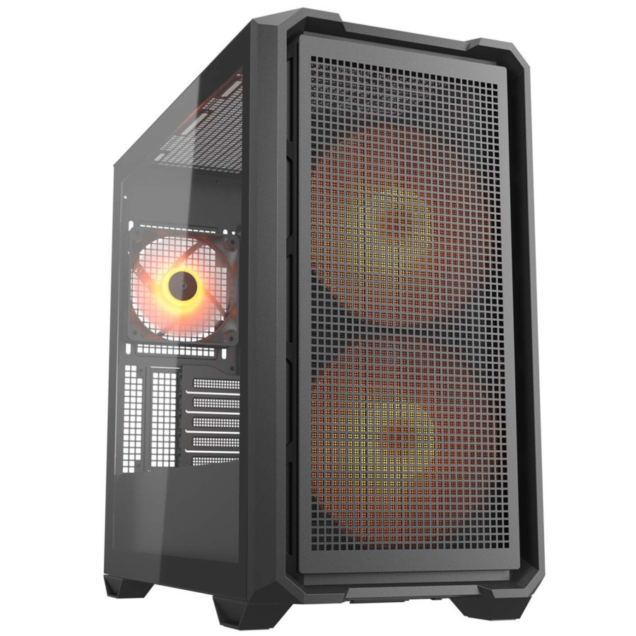 Jual COUGAR MX600 MINI RGB BLACK MICRO ATX MINI TOWER PC CASE CASING ...