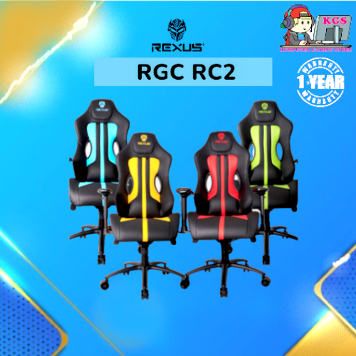 Jual Rexus Gaming Chair Raceline Ultimate Kursi RGC RC2 | Shopee Indonesia