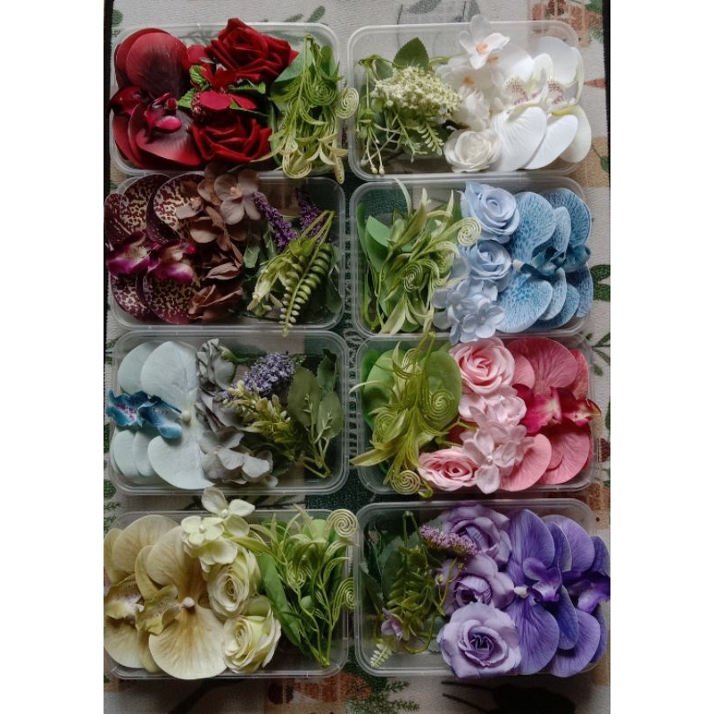 Jual Bunga Artificial untuk Hiasan Mahar/Kerajinan Box | Shopee Indonesia