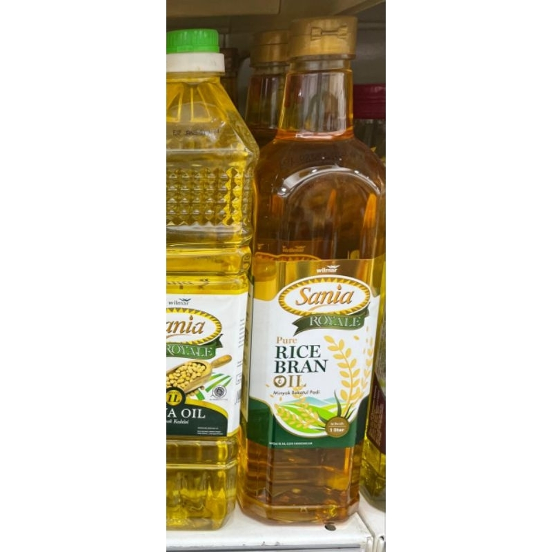 Jual sania royal pure rice brand oil 1 liter | Shopee Indonesia