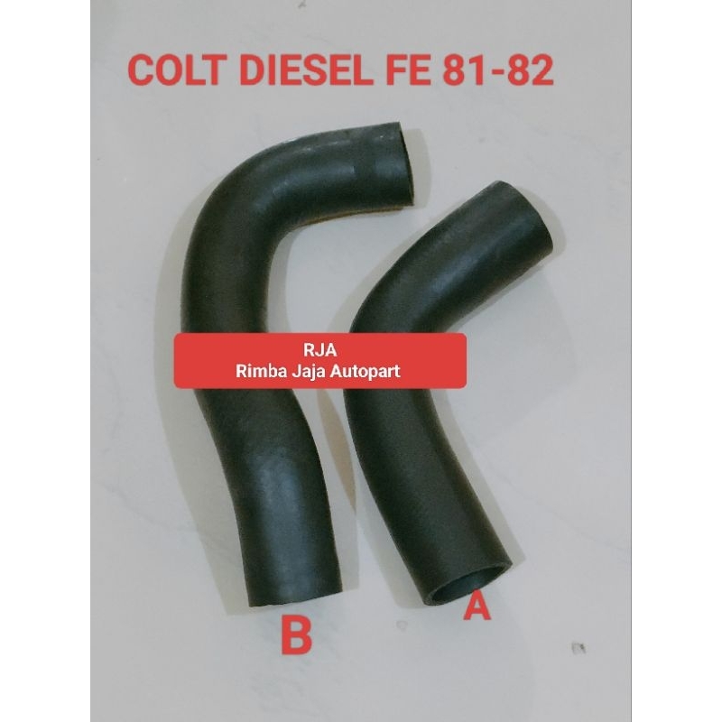 Jual Selang radiator hose Colt Diesel FE 81-82 Atas dan Bawah | Shopee ...