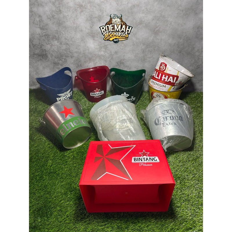 Jual Bucket Ice Tempat Wadah Ember Kaleng Beer Bir | Shopee Indonesia