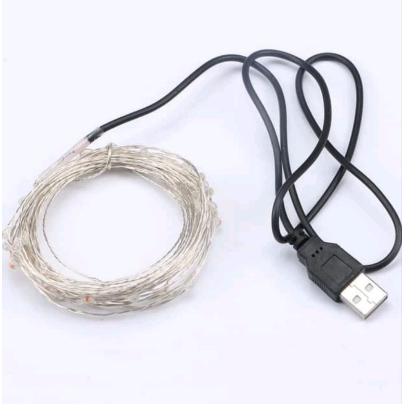 Jual String Copper Light Wire USB 10 METER Lampu Hias Kawat USB Led ...